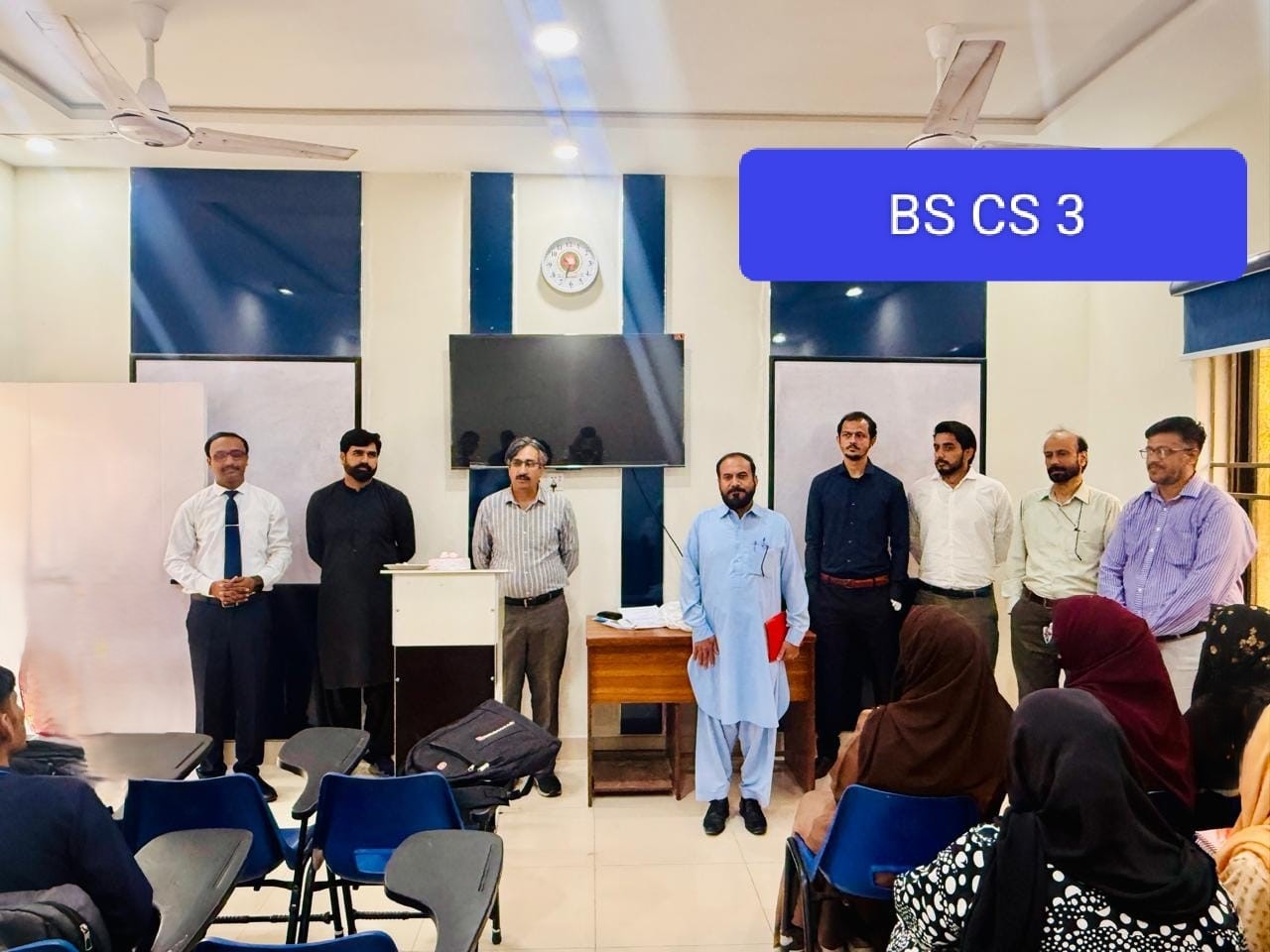 BSCS 3rd Semester Teacher Day Celebration